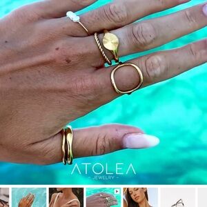 Atolea ring.  Beautiful ring.